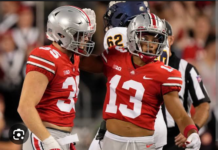 What was Ohio State's score in the college football transfer portal for