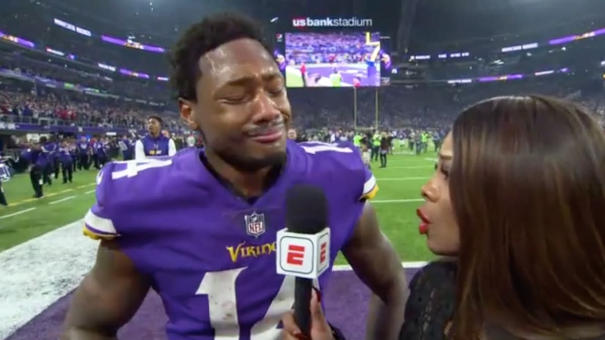 Stefon Diggs Is In So Much Tears This Morning For Being Fired Out Of Team Forever